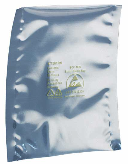 BAG STATIC SHIELD MTL IN 4"X6" for Electronic